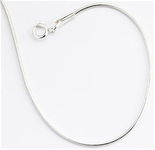 Snake Chain Sterling Silver - Various Sizes