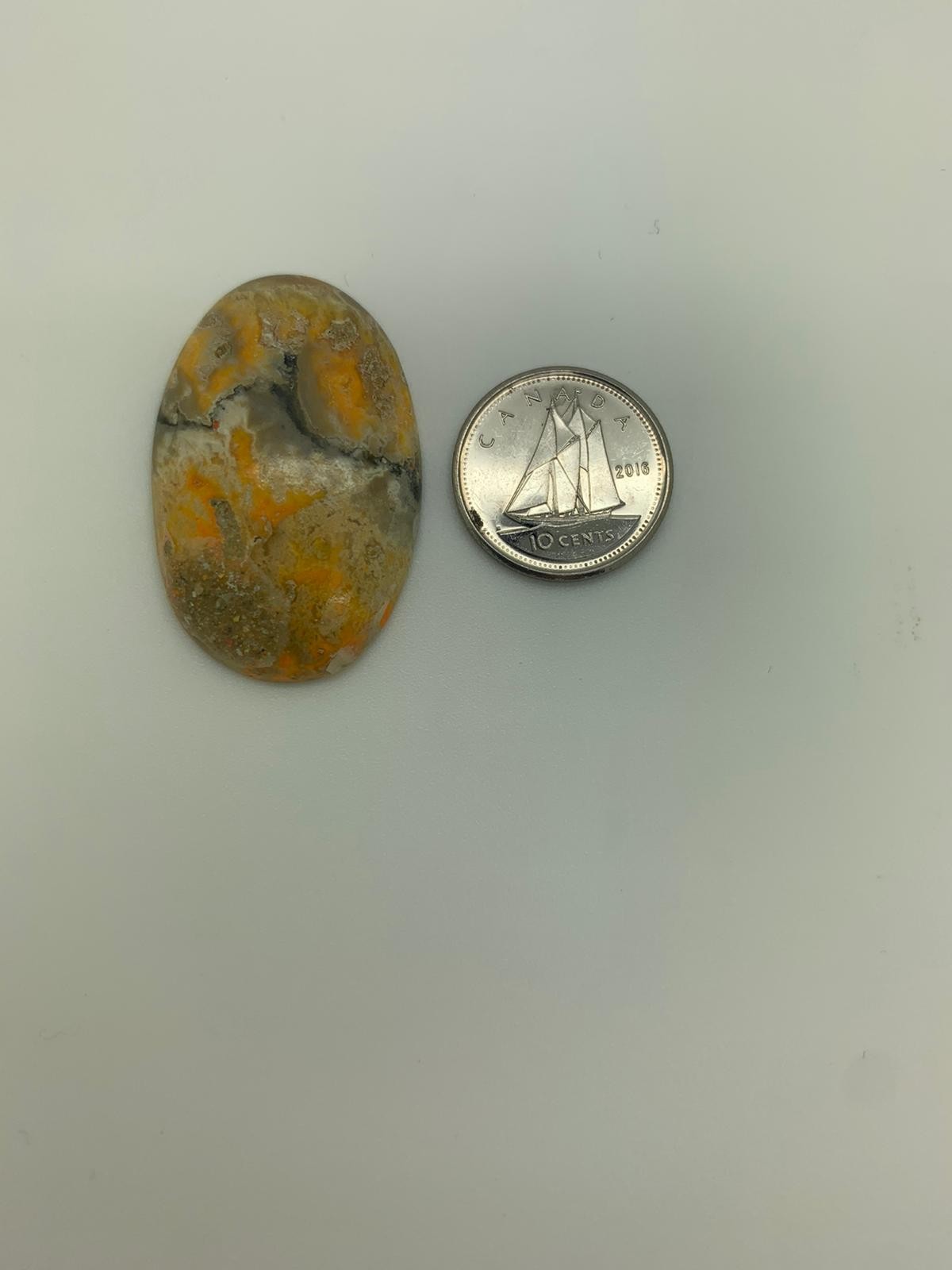 Bumblebee Jasper, Oval cabochon 30 x 18mm