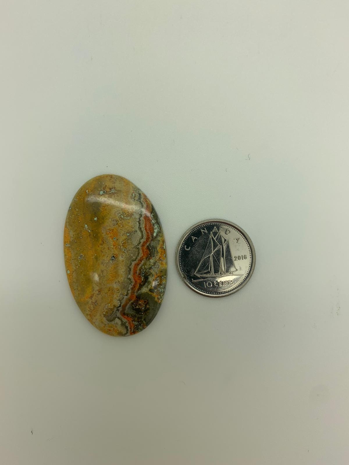 Bumblebee Jasper, Oval cabochon 34 x 20mm