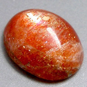 Sunstone Cabochon Oval 4x6mm (1pc)