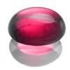 Garnet Cabochon Oval 6x8mm (1pc)