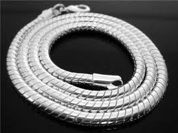 Silver Plated Snake Chain - Various Sizes