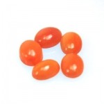 Carnelian Cabochon Oval 4x6mm (1pc)