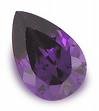 Cubic Zirconia Amethyst Purple Pear - 2 sizes (5pc)