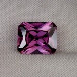 Cubic Zirconia Amethyst Purple Radiant / Octagon, 2 sizes (5pc)