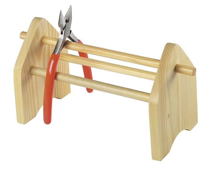 Plier Storage Rack Wood