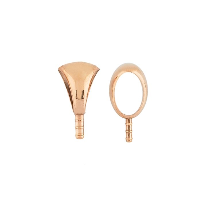 Bail Copper Embeddable (5pc)