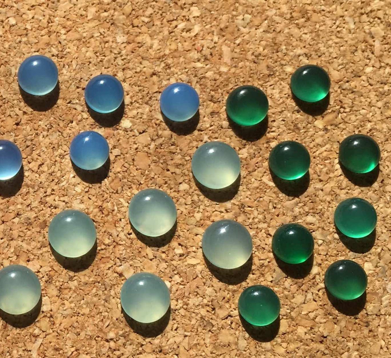 Chalcedony Cabochons Round - Various Colors 3-10mm