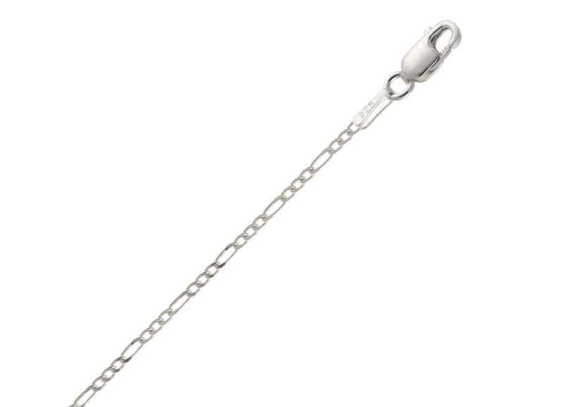 Sterling Silver Figaro Chain - Various Sizes