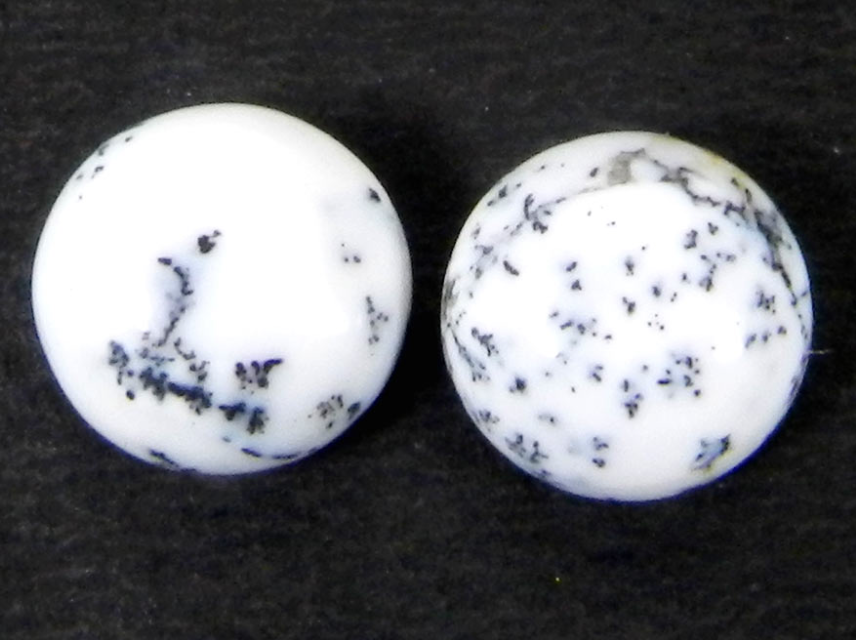 Dentritic Opal, 10mm cabochon