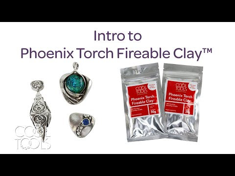 Phoenix Torch & Kiln fire clay, Fine Silver lump clay, paste or syringe