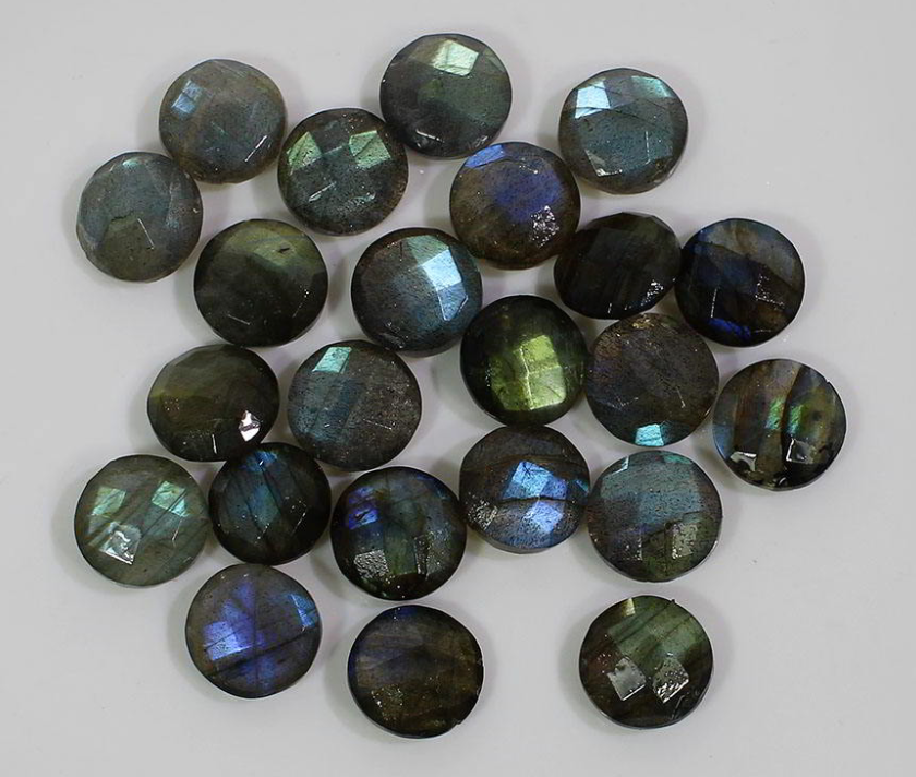 Labradorite Briolettes Round 10mm (1pc)