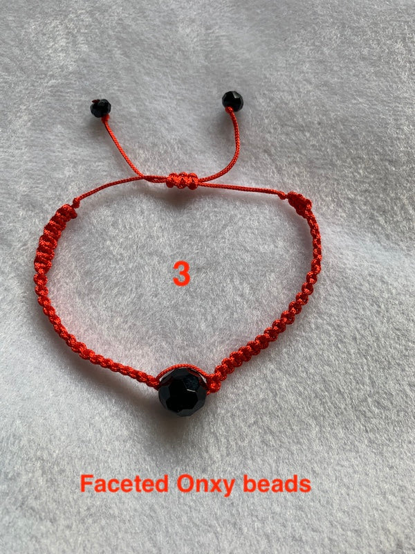 Bracelet 7 styles, Worn for protection and Good Luck. Adjustable