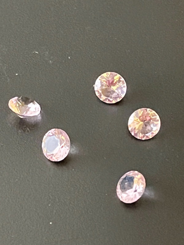Lab Nano Pink Round 3, 4mm &amp; 5mm (5pc)